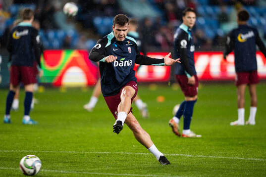 Alexander Sørloth of Norway