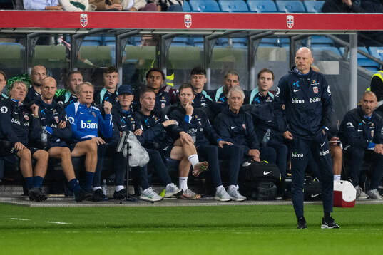 Head coach Ståle Solbakken of Norway