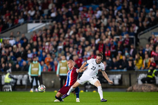 Leo Østigård of Norway and Patrick Wimmer of Austria