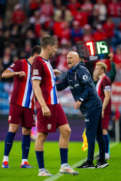 Ståle Solbakken, head coach of Norway