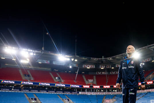 Ståle Solbakken, head coach of Norway