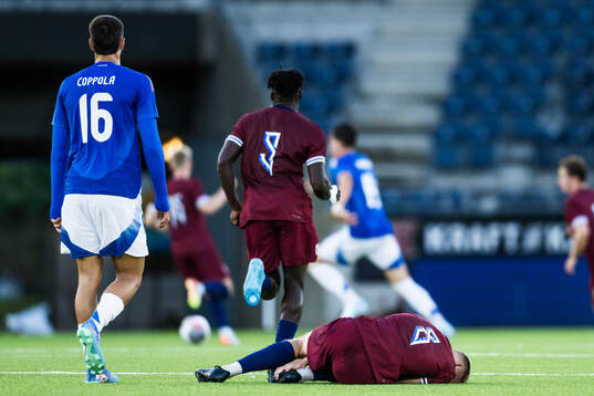 Sivert Heggheim Mannsverk of Norway in pain