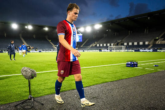 Kristian Fredrik Malt Arnstad of Norway looks dejected