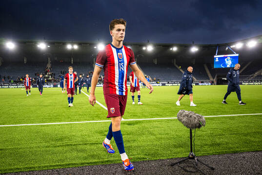 Sverre Halseth Nypan of Norway looks dejected