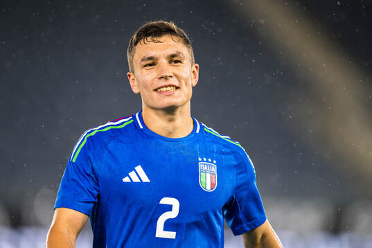 Mattia Zanotti of Italy celebrates