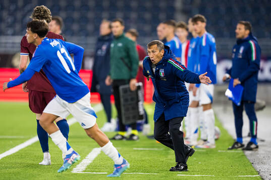 Carmine Nunziata, head coach of Italy