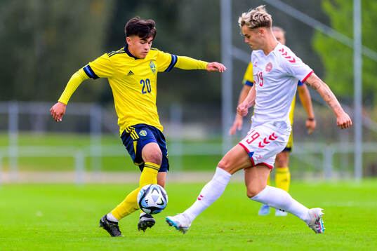 Alexander Thongla-Iad Warneryd of Sweden and Mads Nybo of