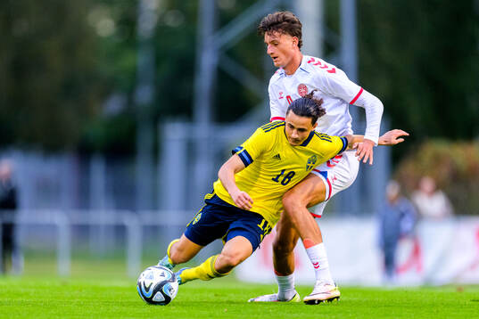 Silas Andersen of Denmark and Amin Boudri of Sweden