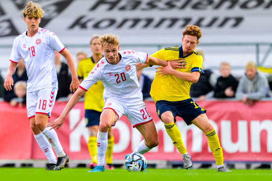 Kasper Davidsen of Denmark and August Ljungberg of Sweden