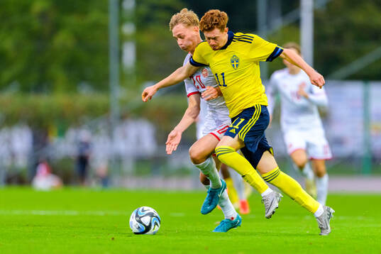 Kasper Davidsen of Denmark and August Ljungberg of Sweden