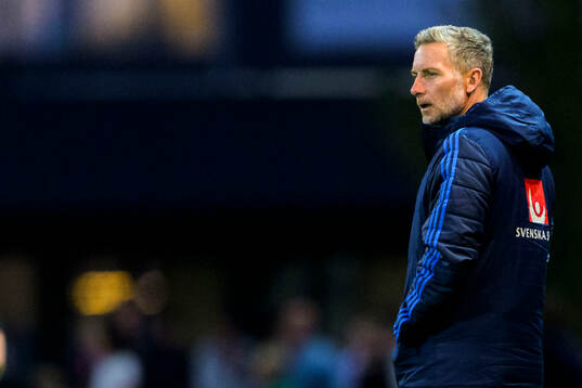 Head coach Axel Kjäll of Sweden