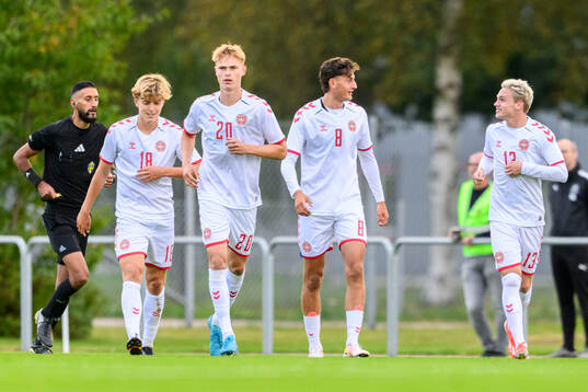Andreas Nibe, Kasper Davidsen, Silas Andersen and Jeppe