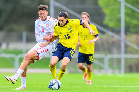 Silas Andersen of Denmark and Amin Boudri of Sweden