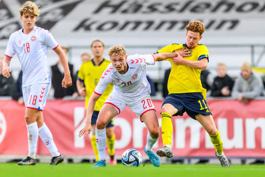Kasper Davidsen of Denmark and August Ljungberg of Sweden