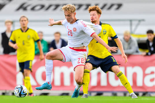 Kasper Davidsen of Denmark and August Ljungberg of Sweden