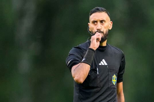 Referee Mohamed Rachid