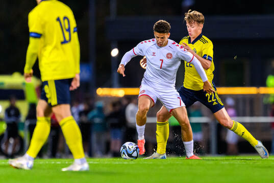 Clement Bischoff of Denmark and Lukas Kjellnäs of Sweden