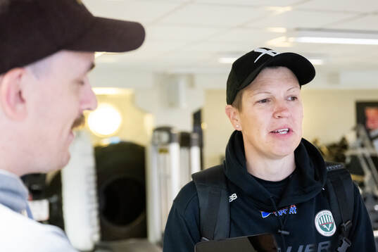 Tränare Erika Holst