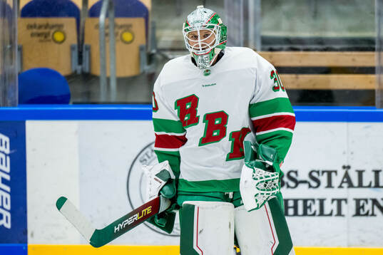 Rögles målvakt Axel Nyman