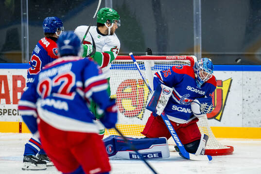 Oskarshamns målvakt Tomas Rydén