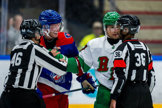 Oskarshamns Gustaf Westlund och Rögles Jesper Pettersson