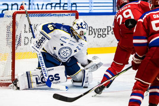 Leksands målvakt Mantas Armalis