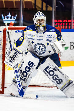 Leksands målvakt Mantas Armalis