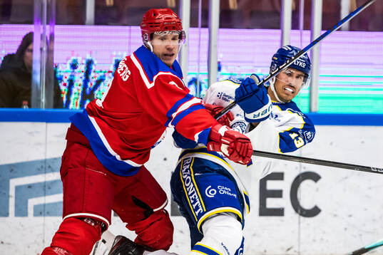 Bläddra bland fler bilder av Ishockey, Träningsmatch, Leksand - Timrå
