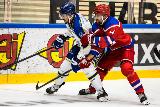 Leksands Marek Hrivik och Timrås Emil Pettersson