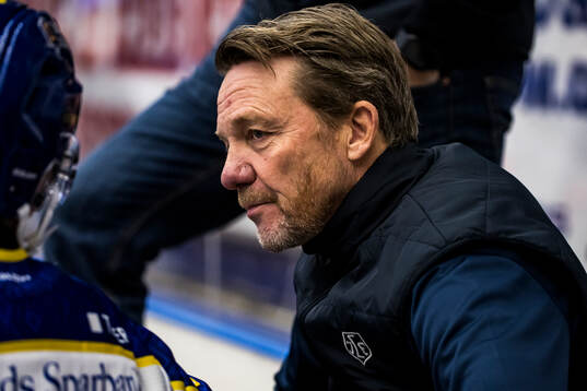 Leksands tränare Charles Berglund