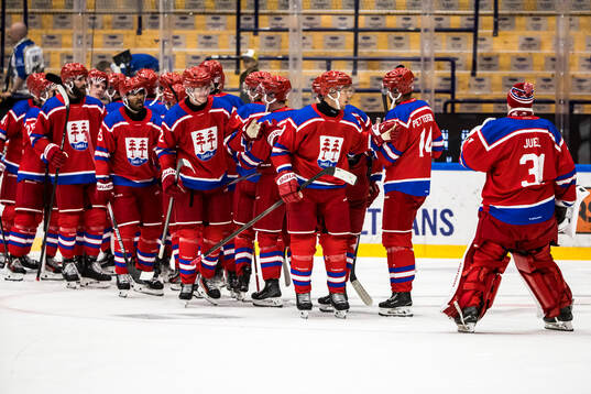 Timrås spelarna jublar