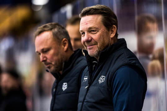 Leksands tränare Charles Berglund