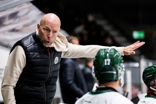 Frölundas assisterande tränare Anders Burström