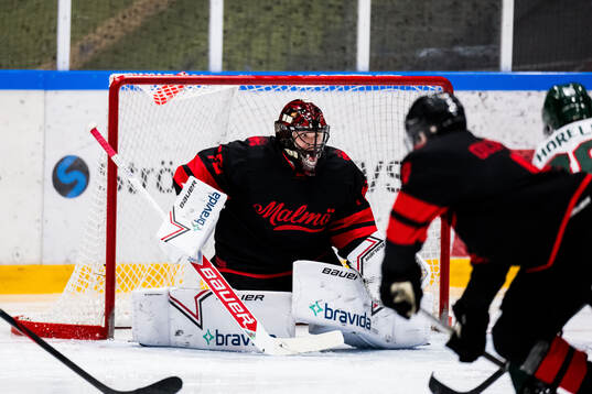 Malmö Redhawks målvakt Daniel Marmenlind