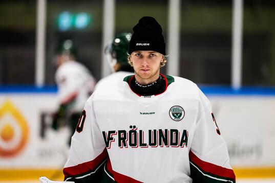 Frölundas målvakt Tobias Normann