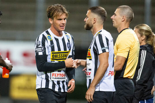 Landskronas Victor Karlsson byts ut för Filip Sachpekidis