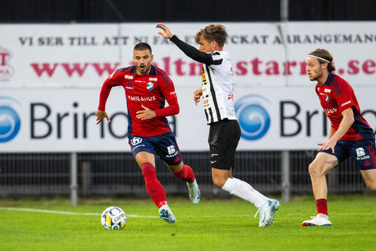 Landskronas Gustaf Bruzelius och Östers Vladimir Rodic