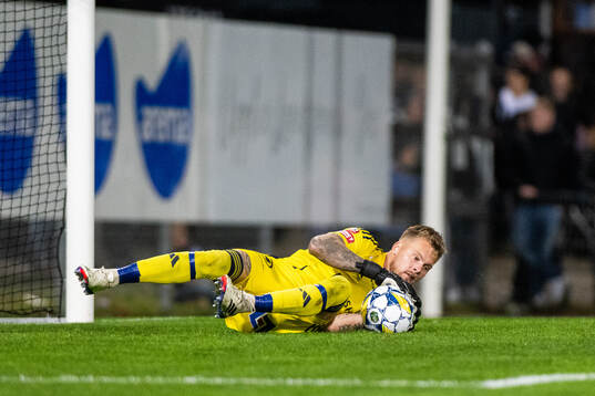 Östers målvakt Robin Wallinder