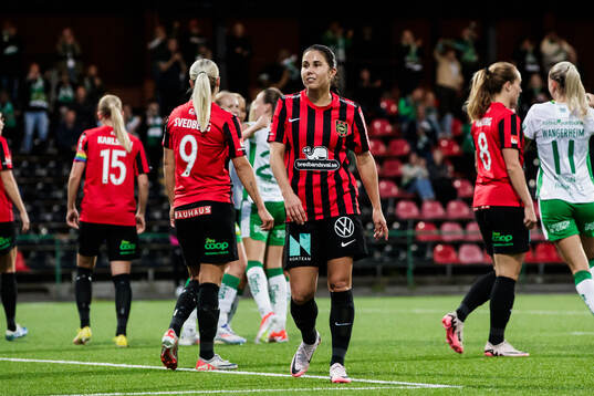 Brommapojkarnas Julia Olsson deppar