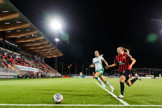 Hammarbys Ellen Wangerheim och Brommapojkarnas Paula
