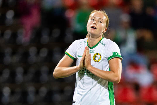 Hammarbys Julie Blakstad deppar