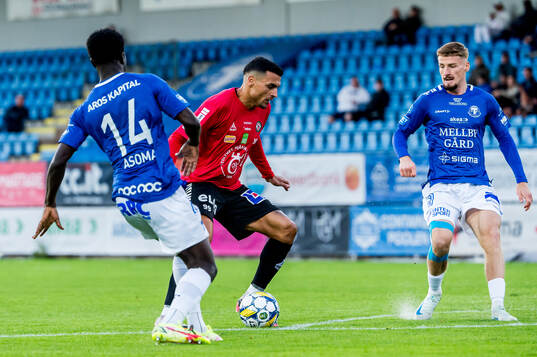 Örebros Ahmed Yasin mot Trelleborgs Samuel Asoma och