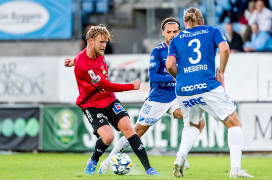 Örebros Karl Holmberg och Trelleborgs Felix Hörberg och