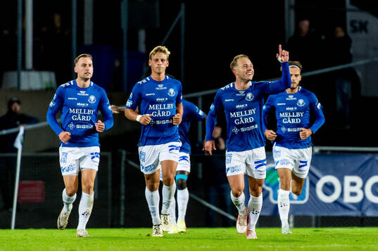 Trelleborgs Pierre Dahlin Larsen jublar