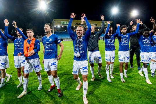 Trelleborgs Fredrik Martinsson och Pierre Dahlin Larsen