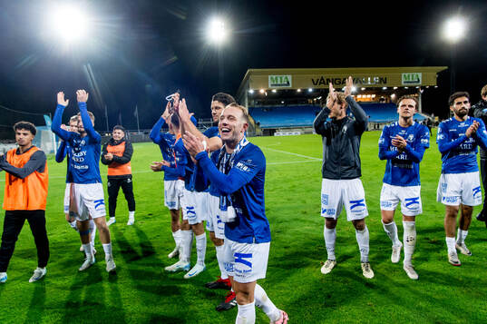 Trelleborgs Pierre Dahlin Larsen jublar