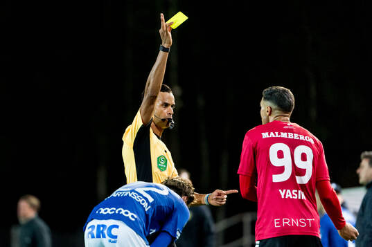 Domare Farouk nehdi och Örebros Ahmed Yasin