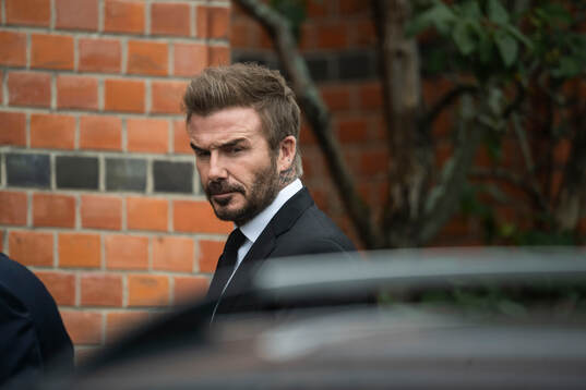 Former England player David Beckham