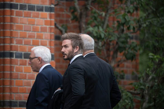 Former England player David Beckham