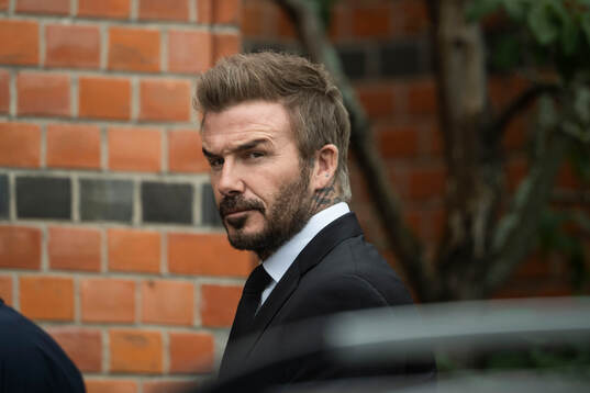 Former England player David Beckham
